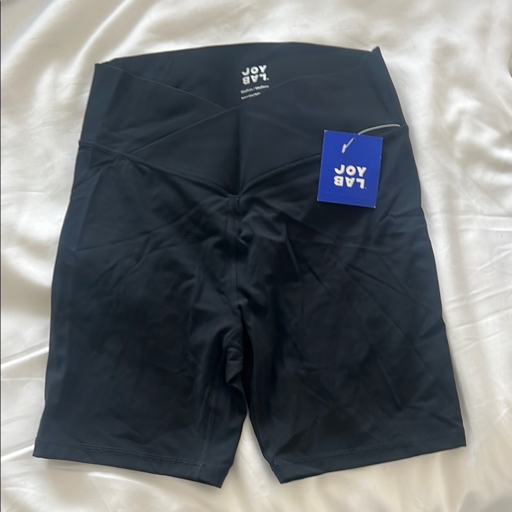 JoyLab Black High-Waisted Shorts